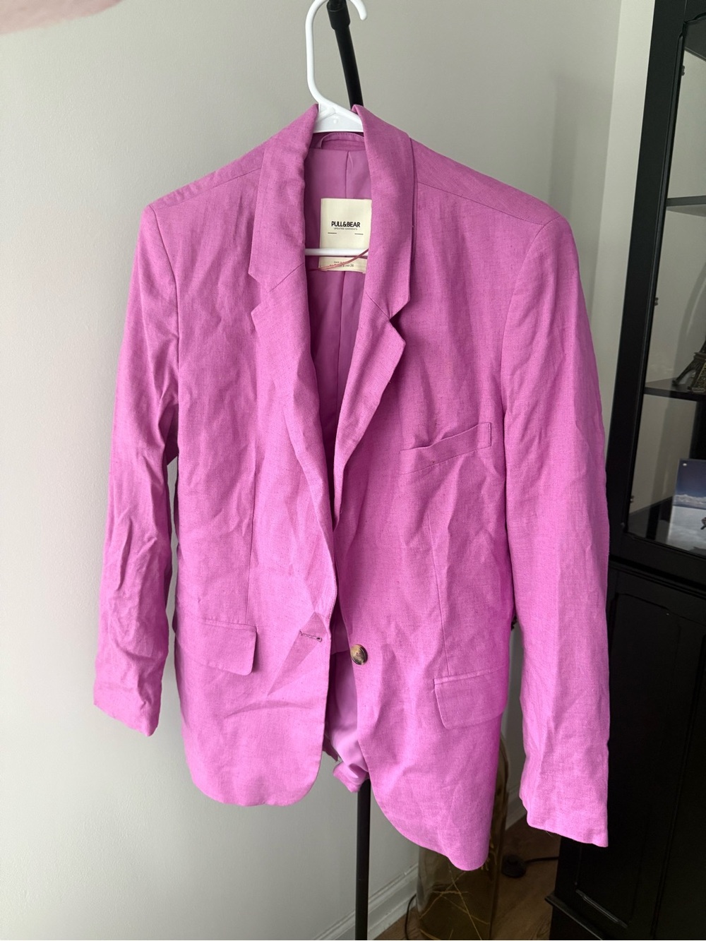 Pull&Bear Bright Fuchsia Blazer